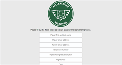 Desktop Screenshot of allamericanrecruiting.com
