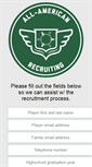 Mobile Screenshot of allamericanrecruiting.com